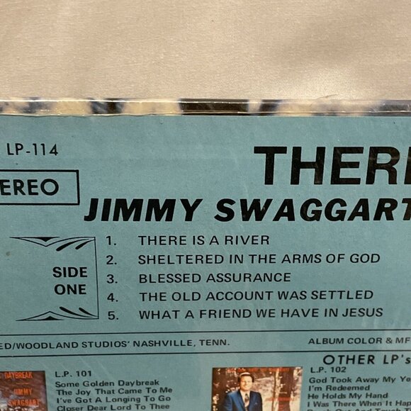 Jimmy Swaggart There Is A River (Vinyl, 1972) Jim Records JLP-114 VG LP Record - Picture 4 of 9